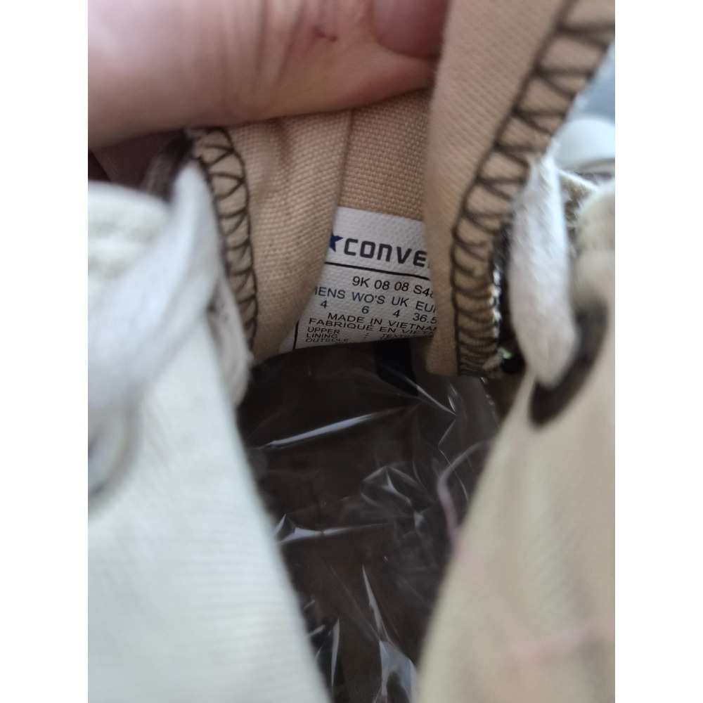 Converse Chuck Taylor All Star Unisex US M4/W6 Shoes Tweed Brown White Sneakers - Picture 6 of 8